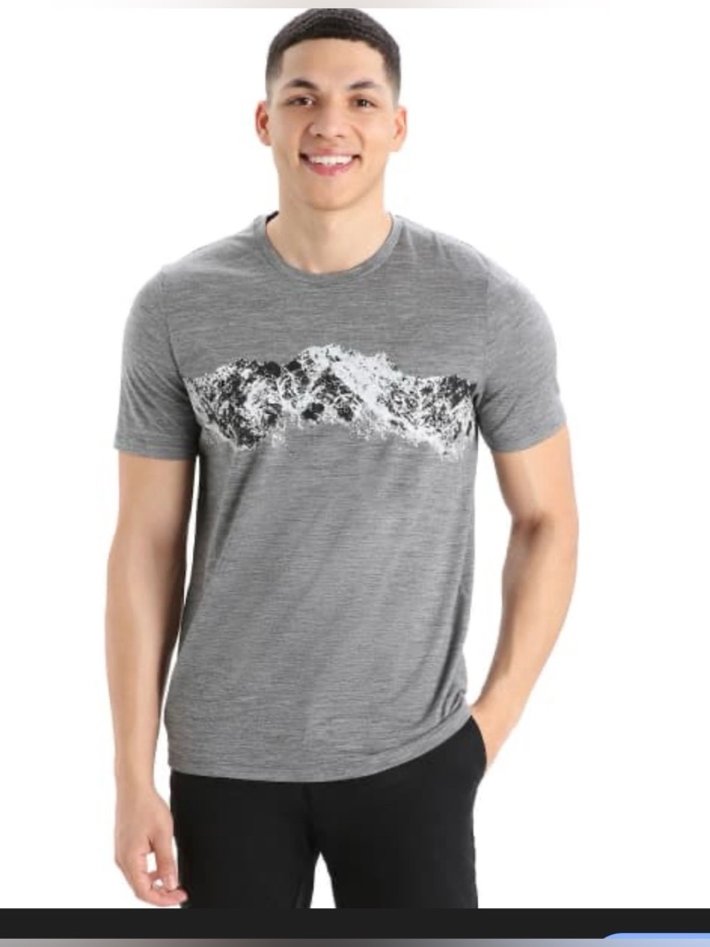 Icebreaker Men’s Tech Lite II Short Sleeve Tee Remarkable Range ,‎ Small
